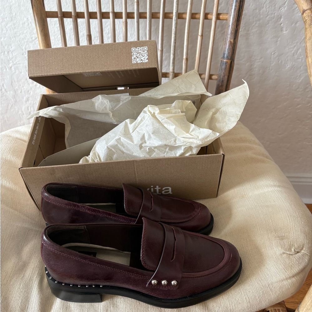 Dolce Vita Aliane Mulberry Leather Shoes